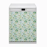 Dekoracje domu - Mata Bluedecor Magnes na zmywarkę, Zielone Liście 60x80 - miniaturka - grafika 1