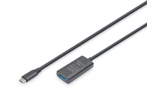 Digitus Active USB 3.2 Gen1 5G extension cable DA-73110 USB-C to USB-A