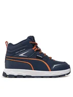 Buty dla chłopców - Puma Sneakersy Evolve Trail Ps 397645 02 Granatowy - miniaturka - grafika 1