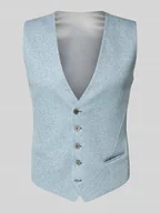 Kamizelki męskie - Kamizelka garniturowa z dekoltem w serek model ‘WESLEY’ - miniaturka - grafika 1