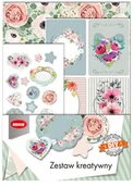 Scrapbooking - Beniamin, Zestaw Kreatywny "Kwiaty" - miniaturka - grafika 1