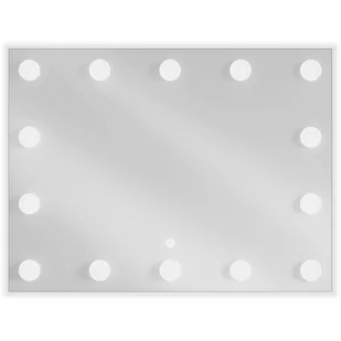 Mexen Dona lustro łazienkowe podświetlane 80 x 60 cm, LED 6000K, antypara - Lustra - miniaturka - grafika 1