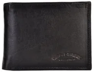 Portfele - CZARNY Portfel Męski SKÓRZANY Poziomy Młodzieżowy SKÓRA LICOWA Bag Street - miniaturka - grafika 1