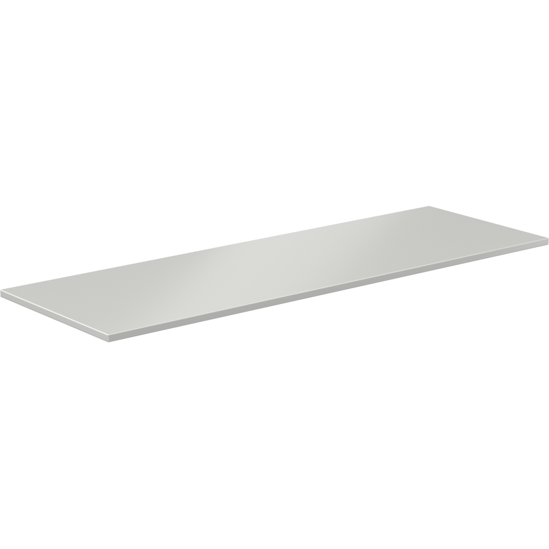Mexen Uni blat naszafkowy 150 cm, szary mat - 91AXX-1504-464-18-62