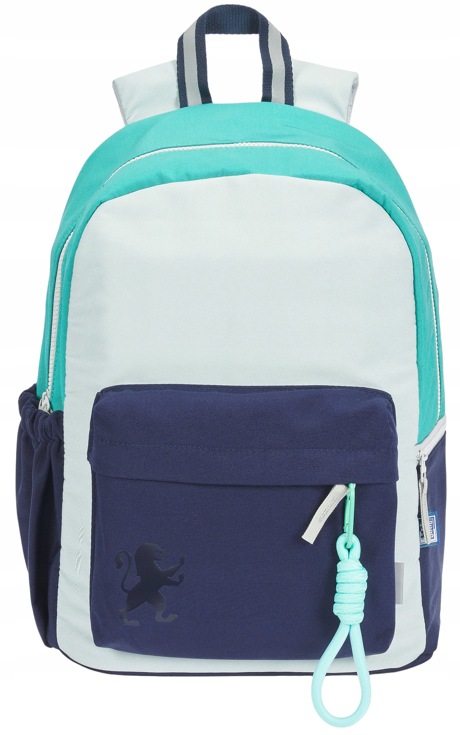 Plecak Młodzieżowy Oxford Funky – Turkusowy 2 Komory Mieści A4 25L