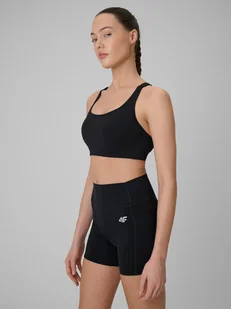 4F Biustonosz treningowy ze średnim wsparciem damski - czarny XS - Bielizna sportowa damska 4F Biustonosz treningowy ze średnim wsparciem damski - czarny XS - Bielizna sportowa damska - miniaturka - grafika 1