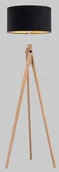 Lampy stojące - Alfa Angel lampa podłogowa 1-punktowa naturalna/czarny 9281 9281 - miniaturka - grafika 1