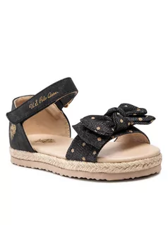 Buty dla dziewczynek - U.S. Polo Assn. Espadryle Mirta001 MIRTA001K/2YC1 M Czarny - grafika 1