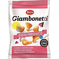 Krakersy - Precelki o smaku szynki prosciutto 40g - Doria - miniaturka - grafika 1