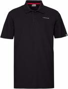 Koszulki sportowe męskie - HEAD Club BJÖRN Polo Shirt M Black 2020 - miniaturka - grafika 1