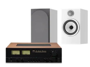 NAD C 3050 (orzech) + 706 S3 (biały) - Zestawy stereo - miniaturka - grafika 1