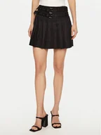 Spódnice - Guess Spódnica mini W5RD75 WGXM2 Czarny Regular Fit - miniaturka - grafika 1