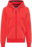Bluzy męskie - Schmuddelwedda bluza męska, czerwony, XXL - miniaturka - grafika 1