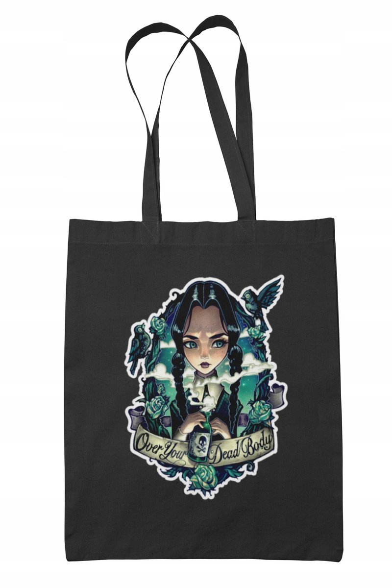 Torba Shopper- SERIALE NEVERMORE SINCLAID ENID - SERIAL-HIT-OKAZJA