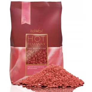 ITALWAX 1kg dropsy wosk depilacja ROSE RÓŻA - Depilacja - miniaturka - grafika 1
