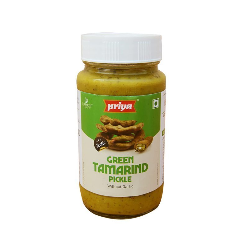 Marynowany zielony tamaryndowiec w oleju Priya Green Tamarind 300 g - ostry