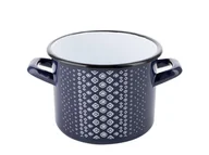 Garnki - Fl1 GARNEK EMALIOWANY PROSTY TRELIS B/P 16CM 2,5L 000-GAR-2/16-TRELIS16 - miniaturka - grafika 1