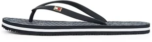 TOMMY HILFIGER Damskie japonki HILFIGER STRAP BEACH SANDAL, NIEBIESKIE (Space Blue), 36 UK, Niebieski kosmiczny niebieski, 39 EU - Klapki i japonki damskie - miniaturka - grafika 1