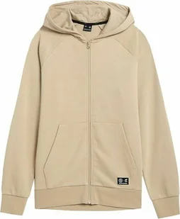 Sweter męski bez kaptura 4F BLM011 Beige - L - Swetry męskie - miniaturka - grafika 1