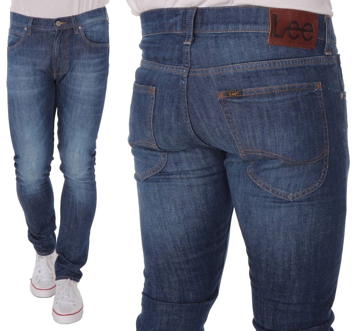 LEE LUKE SLIM TAPERED BLUE L719CDEL 29/34