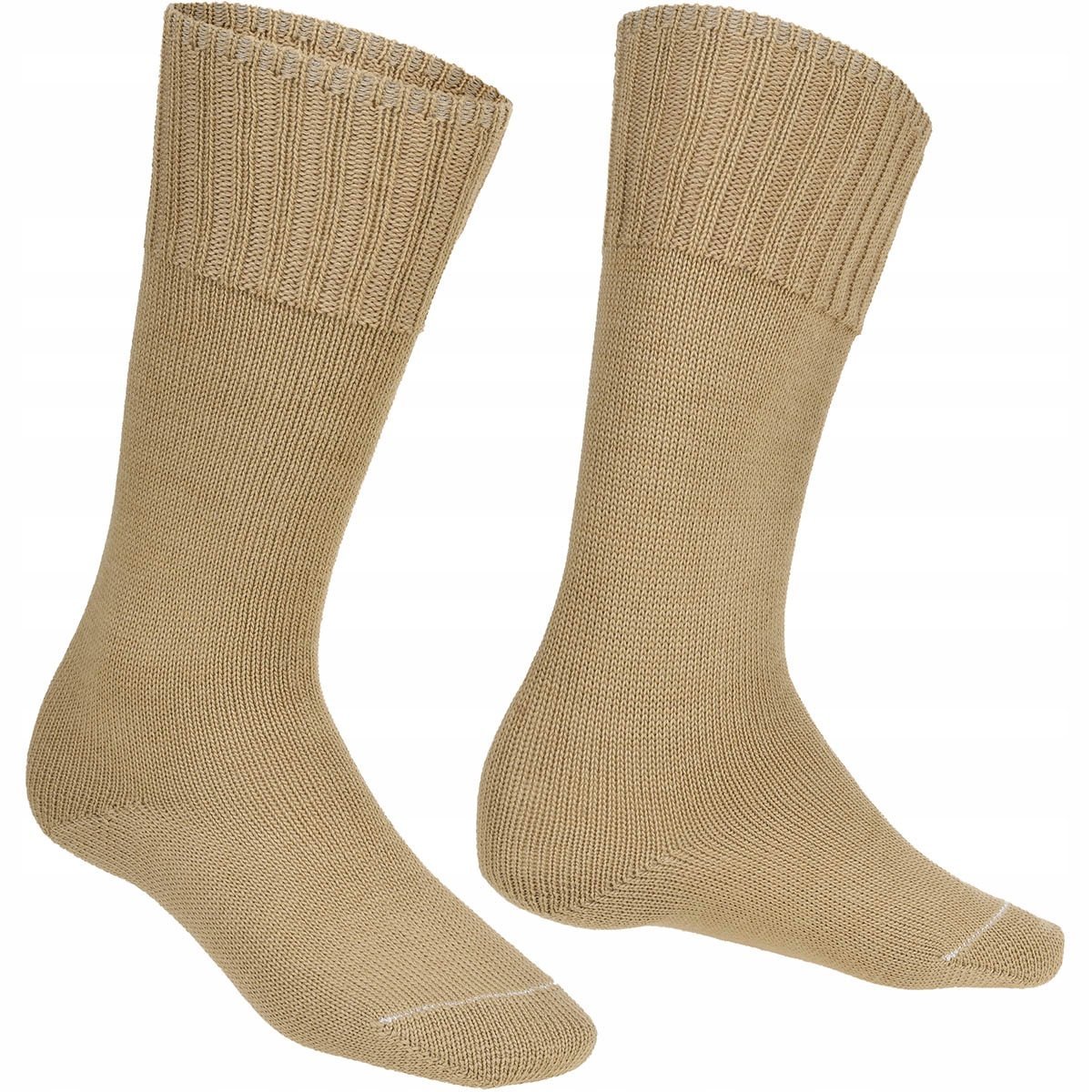 Skarpety Wełniane Wojskowe Trekkingowe Armii Holenderskiej - Khaki 39-40