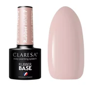 Lakiery hybrydowe - Claresa Rubber base Baza kauczukowa do paznokci 7 5ml - miniaturka - grafika 1