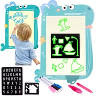 Zabawki interaktywne dla dzieci - Duża Tablica Do Malowania Światłem Rysowania Led U543 - miniaturka - grafika 1