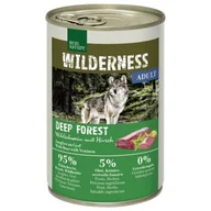 Mokra karma dla psów - REAL NATURE WILDERNESS Adult Deep Forest Dziczyzna z jeleniem 6x400 g - miniaturka - grafika 1