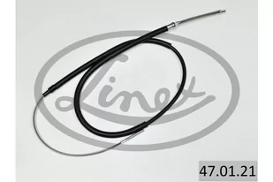 LINEX LINKA HAMULCA 47.01.21 SEAT INCA VW CADDY 1670/1122 LEWA/PRAWA - Linki hamulca postojowego - miniaturka - grafika 1