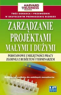 Zarządzanie projektami małymi i dużymi - Zarządzanie - miniaturka - grafika 1