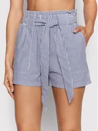 Spodnie sportowe damskie - ONLY Szorty materiałowe Smilla 15154906 Niebieski Regular Fit - miniaturka - grafika 1