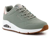 Sneakersy damskie - Skechers Uno Shimmer Away 155196-SAGE - miniaturka - grafika 1