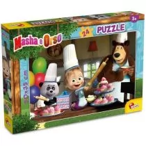 Lisciani Puzzle plus 24 elementy Masza i Niedźwiedź 5_798649 - Puzzle - miniaturka - grafika 1