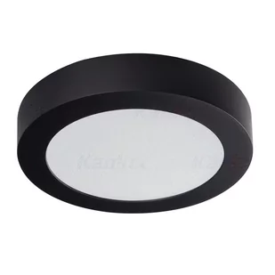 Kanlux 33532 - LED Plafon CARSA LED/12W/230V 4000K czarny - Lampy sufitowe - miniaturka - grafika 1