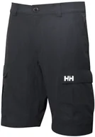 Spodnie sportowe męskie - Helly Hansen męskie krótkie spodnie HH QD CARGO PANT SHORTS 11" 54154 597 38 - miniaturka - grafika 1