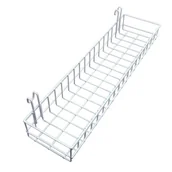 Półki do kuchni - Biały koszyk do przymocowania na kratce Reminder, dł. 40 cm - miniaturka - grafika 1