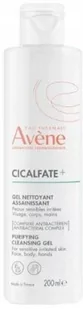 Avene Cicalfate+ oczyszczający żel do mycia skóry podrażnionej  200 ml - Kosmetyki do kąpieli - miniaturka - grafika 1