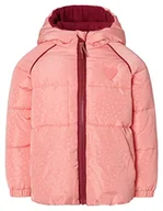 Kurtki i płaszcze dla dziewczynek - Noppies Kids Dziewczęca kurtka dziewczęca Niftrik Allover Print dziecięca kurtka zimowa, Crabapple - P863, 110 cm - miniaturka - grafika 1