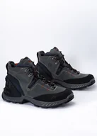 Buty trekkingowe męskie - Buty outdoorowe męskie szare Ecco M EXOHIKE MID GTX - ECCO - miniaturka - grafika 1