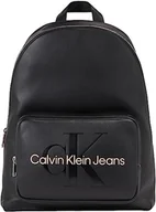 Plecaki - Calvin Klein Damskie plecaki Sculpted Campus BP 40 Mono, czarne z różą, jeden rozmiar, Czarny z różą, Rozmiar Uniwersalny - miniaturka - grafika 1