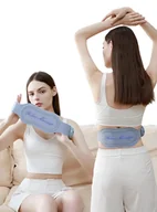 Masażery - PODGRZEWANY PAS MENSTRUACYJNY ROZGRZEWA MACICĘ LUMBAGO 45-60° PRACA JELIT DYSKOPATIA - miniaturka - grafika 1