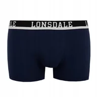 Majtki męskie - LONSDALE Bokserki Męskie Granatowe1 Sztuka 20029 Rozmiar XXL - miniaturka - grafika 1