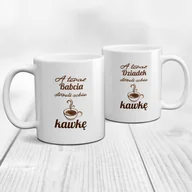 Kubki - Zestaw kubków - kawka dla Babci i Dziadka - miniaturka - grafika 1