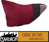 Derki dla konia - Eskadron Derka padokowa podszyta misiem 0g 1680D BETA FAUXFUR Classic Sports A/W 21 - - rustic red - miniaturka - grafika 1