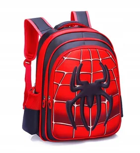 Duży Plecak Szkolny Dla Dzieci Spiderman 3D - Plecaki szkolne i tornistry - miniaturka - grafika 1