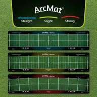 Golf - FatPlate ArcMat golfowa mata do treningu - miniaturka - grafika 1