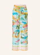 Spodnie damskie - Seafolly Spodnie Marlena South Pacific blau - miniaturka - grafika 1