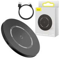 Ładowarki do telefonów - Baseus Simple Magnetic Ładowarka indukcyjna bezprzewodowa magnetyczna do iPhone 12 15W MagSafe WXJK-E01 - miniaturka - grafika 1