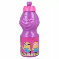 Bidony dla dzieci - Bidon Butelka Z Ustnikiem Minionki 400Ml - miniaturka - grafika 1