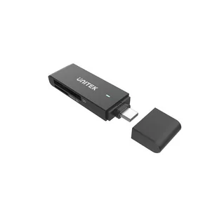 Unitek USB-C - SD/microSD - darmowy odbiór w 22 miastach i bezpłatny zwrot Paczkomatem aż do 15 dni - Czytniki kart pamięci - miniaturka - grafika 1
